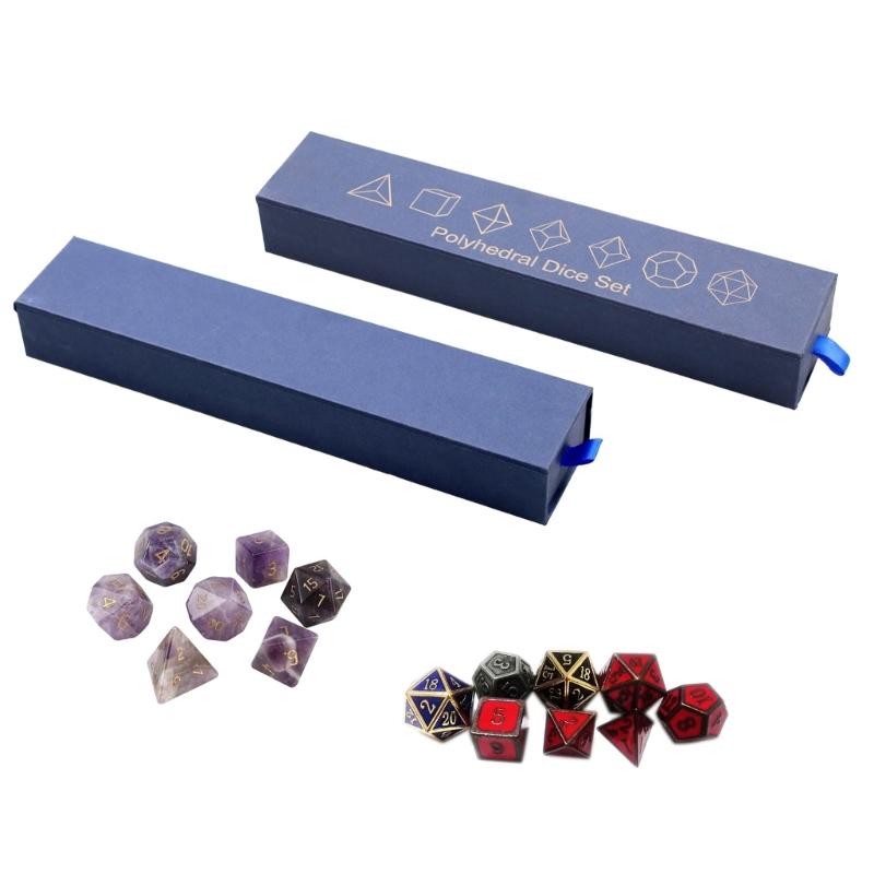 Würfelbox-Schmuckkasten Tragbare Würfelbox Aufbewahrungsbox DND-Würfelhalter für Dungeons-and-Dragons-D&D-Rpg-Mtg-Tischspiele