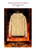 Men's Lamb Fleece Hoodie: Velvet-Lined, Thickened, Autumn/Winter, Casual Sportswear Jacket