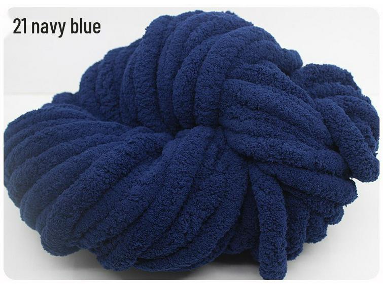 Winter DIY Super Dicke Isländische Wolle Handgewebter Schal & Mütze Garn