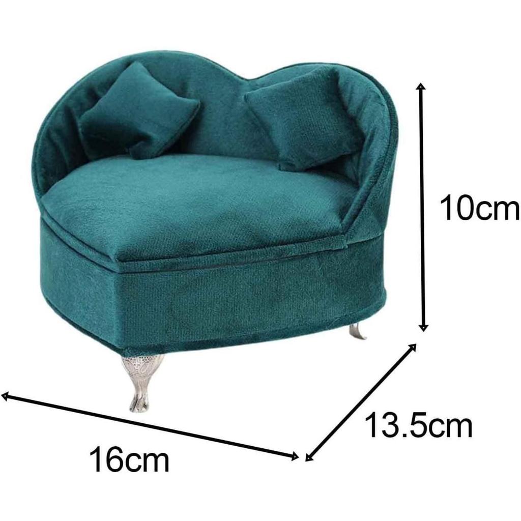 Miniatur Puppenzubehör, Schmuckkästchen, Organizer, Möbel, Ornamente, Aufbewahrungsbox, Schlafzimmer, Dekoration, SCHMUCK, Aufbewahrungsbox für den Hals
