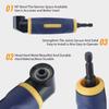 Electric Drill Right Angle Attachment 90 Degree Adaptor with Comfortable ABS Handle for Tight Space Screwing 1 4 Inch Hex Shank