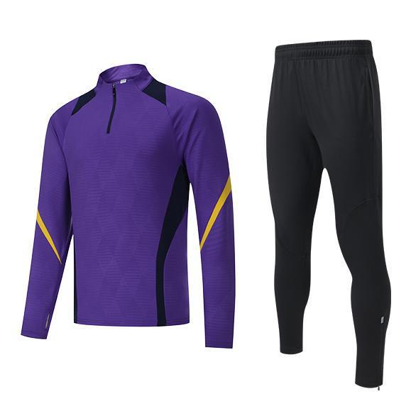 Half-Zip Long-Sleeve Sports Training Set for Adults & Kids