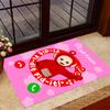 Teletubbies Scooter Adventure Themed Anti-Slip Rugs - Polyester Home Decor, Suitable for Bedrooms, Living Rooms, Doorways, Studios, and Decorations