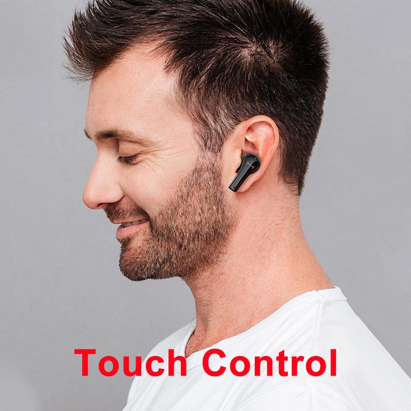 Compre Fones de ouvido Bluetooth Bluetooth sem fio Lenovo QT82 V5.0 Stereo  HD Call Touch Control Fones de ouvido com caixa de carregamento de bateria  de 400mAh barato — frete grátis, avaliações