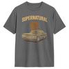 Impala Supernatural115 Carry On The Winchester Way T Shirt Unisex Cotton Unique TShirts O Neck Tees Short Sleeve Clothes Gift
