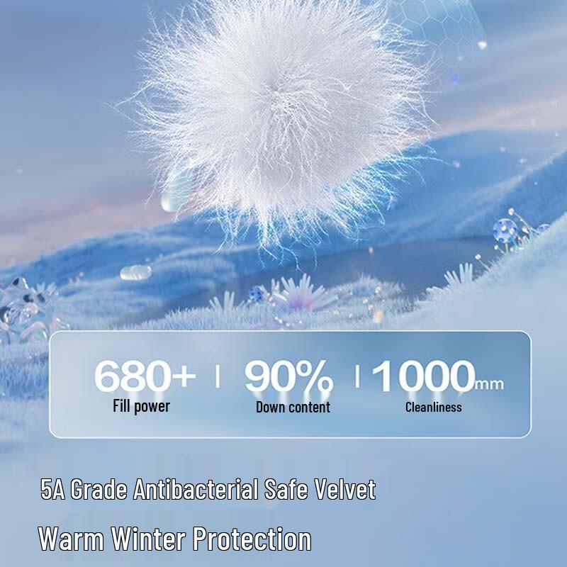 Bosideng T250246322 Girls' Cute Hooded Warm Down Jacket