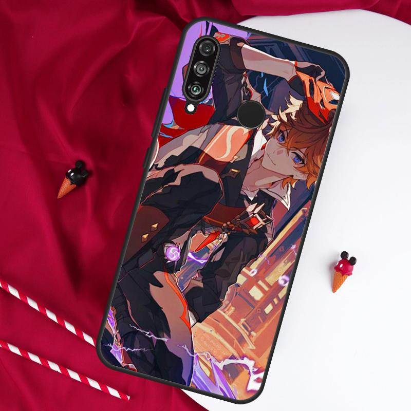 

Чехол Tartaglia Genshin Impact для Huawei Nova 12s 11i 12i 10 9 SE 5T Y91 Y90 Y60 Y70 Y72 Y61 P20 P40 P30 Lite P60 Pro Huawei Nova 3i