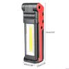 Super Bright COB LED Working Light With Magnetic Base & Hook USB Rechargeable Di