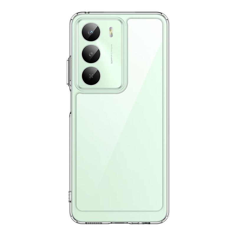 For Realme 14X Global Case Realme 14X Global Cover Bumper Shockproof Clear PC + Silicon Protective Phone Cover Realme 14X Global