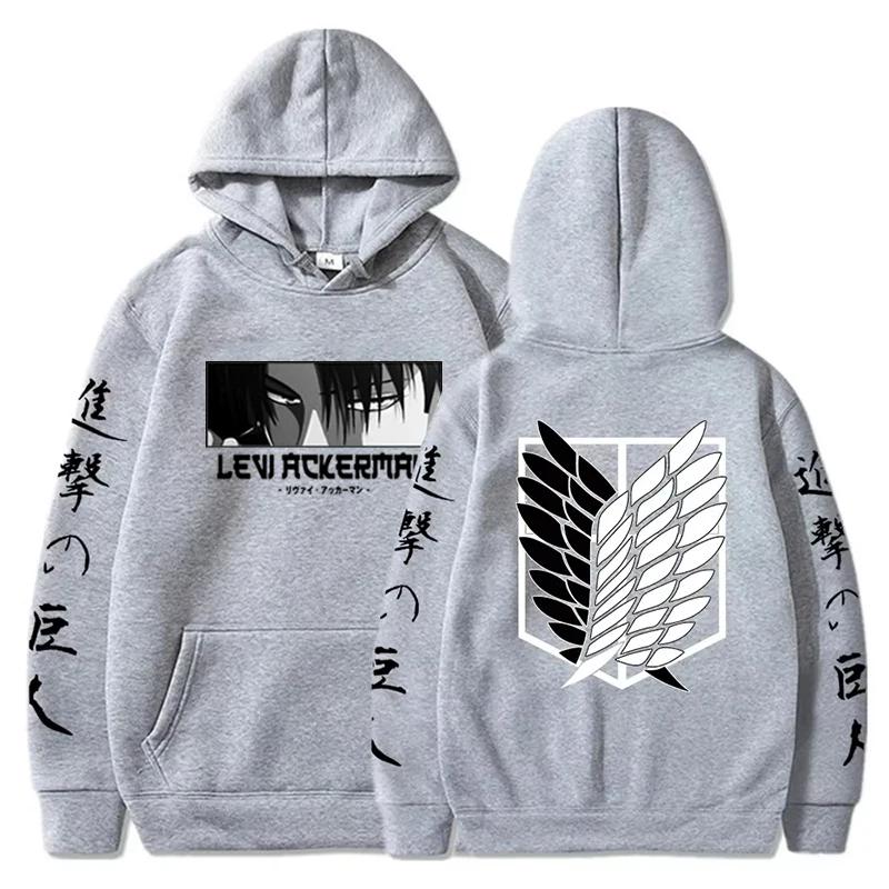 Moletons de Anime Japonês Masculino Casual Harajuku Hip Hop Gola O Manga Longa Pulôver Outono Inverno Moletom de Lã