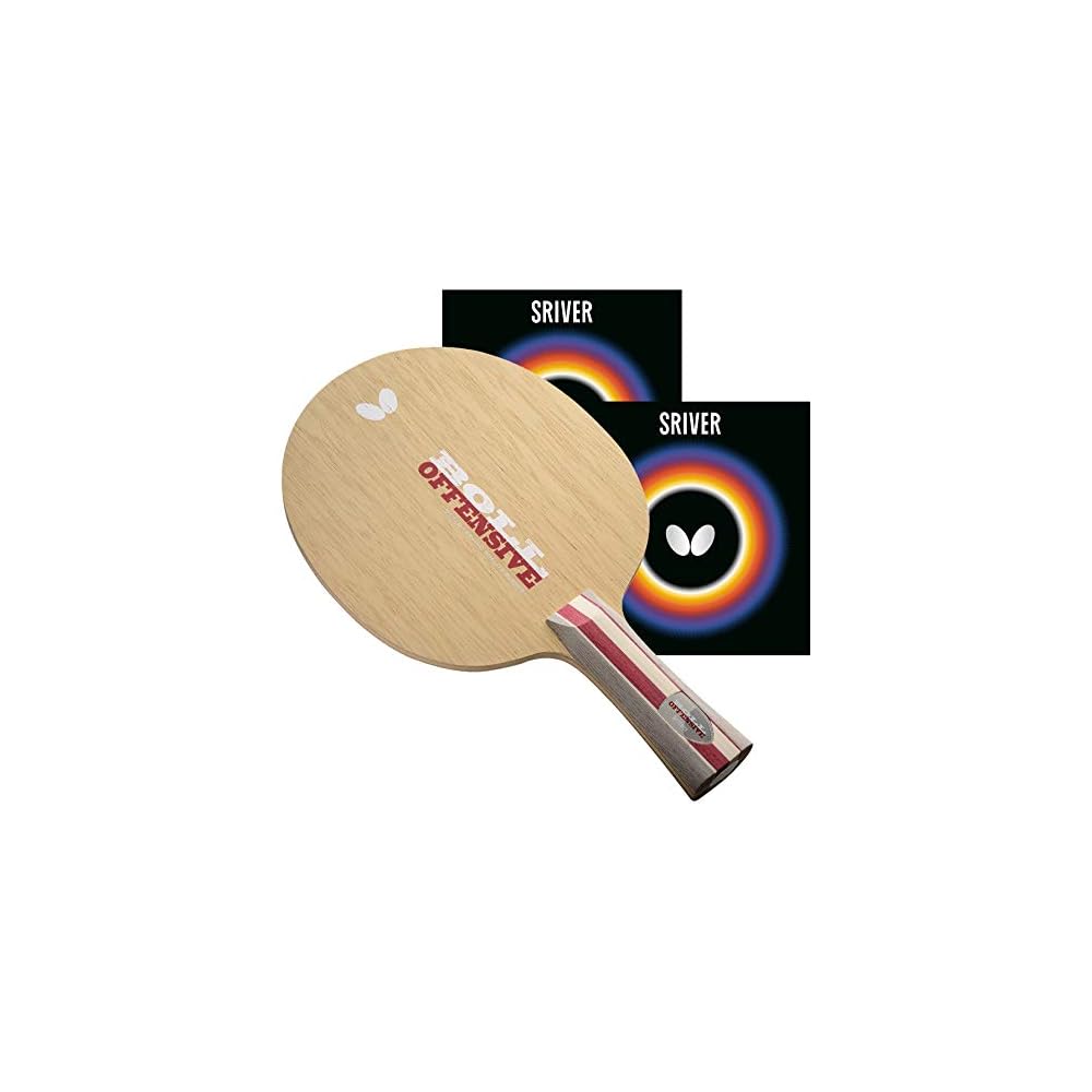 Butterfly SRIVER 05050 278 Medium Size Table Tennis Blade Wood Construction