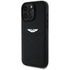 Aston Martin Hc Leather Victory Design Case For iPhone 16 Pro Black