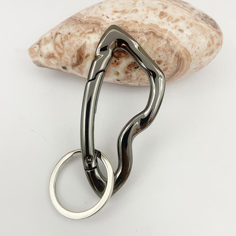 Zinc Alloy Mountaineering Belt Buckle Metal Essential Belt Icon Carabiner Waist Hanging Keychain Women Men Bag Pendant