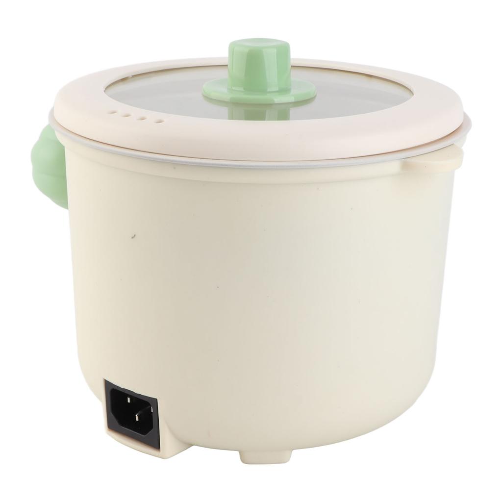 Electric Cooking Pot Multifunctional Non Stick Portable Mini Electric Hot Pot for Kitchen Dorm 1.8L