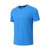 Men's Quick-Dry Short Sleeve Round Neck Sports T-Shirt: Breathable, Elastic, Plus Size Top for Running & Fitness