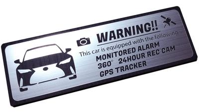 Autocollant Traceur GPS de Sécurité IS Série 30 Honami Works (Modèle tardif) Emblème, Surveillance 24h/24, Caméra,