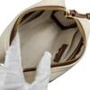 Pristine BALLY Clutch bag Leather pouch Ivory canvas Women Used