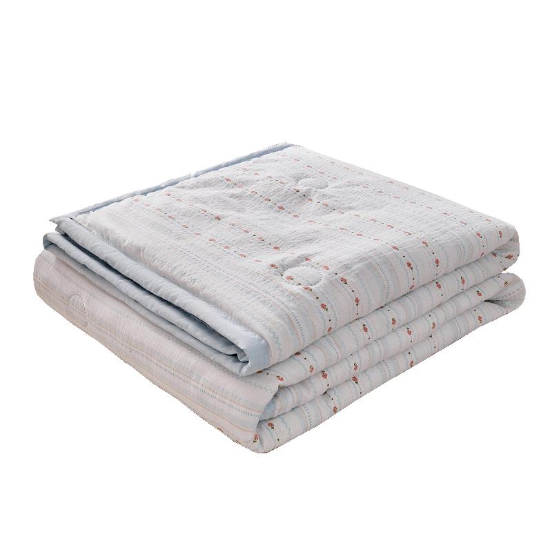 Red Bean Wrinkled Gauze A-Class Summer Quilt 150cm*200cm