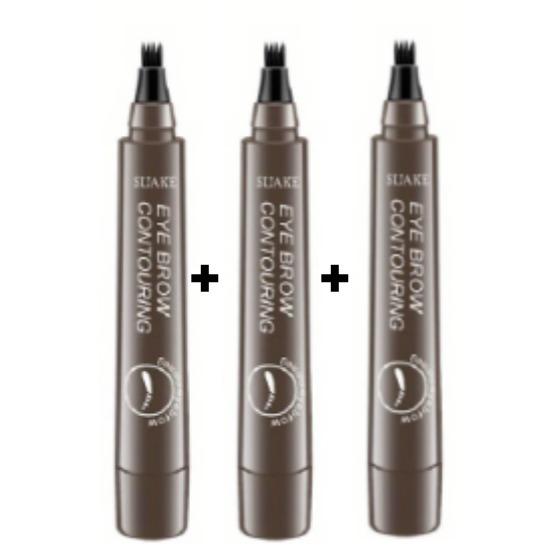 SUAKE Long-Wear Waterproof Eyebrow Contouring Pen –04   Gray Brown