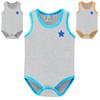 Jungen Kleidung 100% Baumwolle Bodys Baby Sommer Strampler Mädchen Ärmellose Kleidung