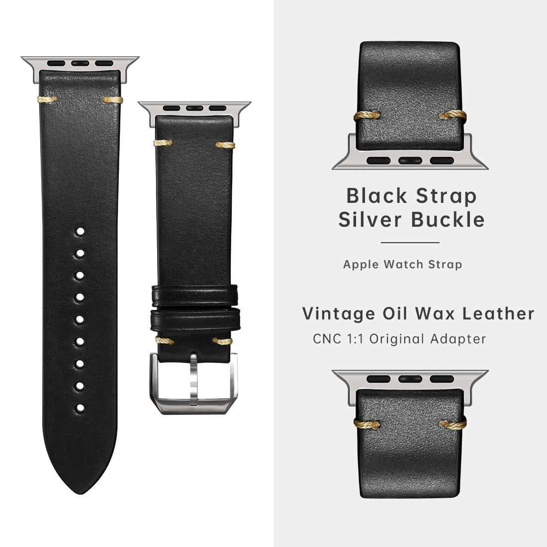 

Розкішний шкіряний ремінець для Apple Watch, Ultra 49 мм, Series 9, 8, 7, 6, SE, 45 мм, 44 мм, 41 мм, 40 мм, аксесуари, ремінці для годинників 49mmAppleWatch Ultra