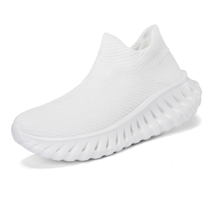 Large size new Xiyin flying weaving sports running shoes, light and breathable travel shoes