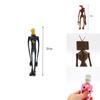 Figurine Sirena Cap Luminos 4 buc PVC Colecționabile Pentru Ornament Cadou Copii