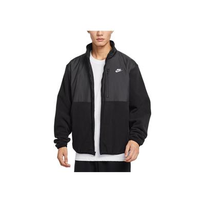 Sportswear Club Therma-Fit Locker geschnittenes Fleece Stehkragen Jacke mit durchgehendem Reißverschluss Herrenjacken IM9453-010