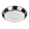 Zhishi 32CM 410 Edelstahl Wok Dampfgareinsatz Set
