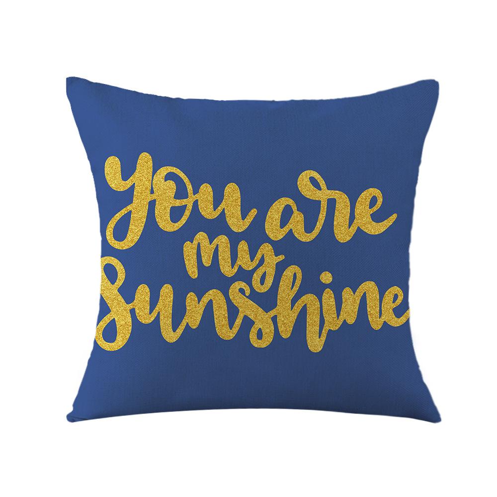 Spring Pillow, Daisy Pillowcase, New Printed Pillow, Office Sofa Pillowcase