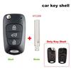 315mhz 433Mhz ID46 Chip Flip Remote Car Key Remote for Hyundai I20 I30 IX35 Avante for Kia K2 K5 Sportage Auto Key Case Shell
