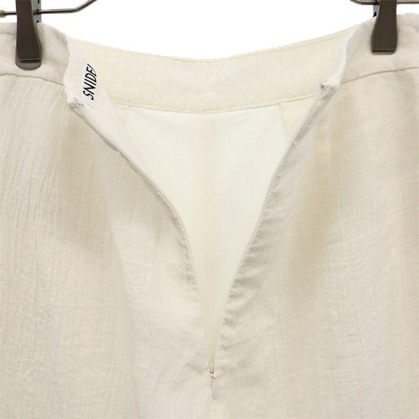 SNIDEL Unused SWFP192110 Linen pants 1 white Women Used