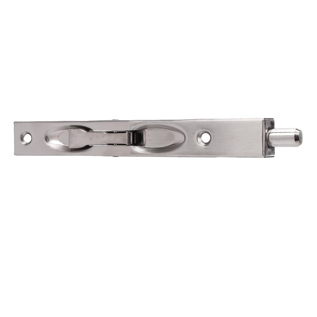 Flush for Double Doors 6 Inch Stainless Steel Lever Mechanism Concealed for Sliding Patio Door Top Bottom Lock