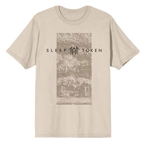 Sleep Token Even In Arcadia Mono T Shirt Size M Natural 2XL