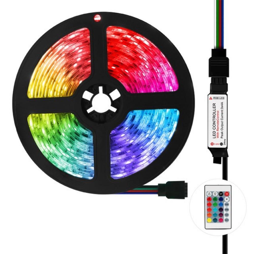 1-30M 5050 Smart Led Strip Usb 15 20 Meters Wifi Alexa Rgb Led Ice Tape String 5V Led Light Plug for Wall Room Led Ribbon Lamp Chain