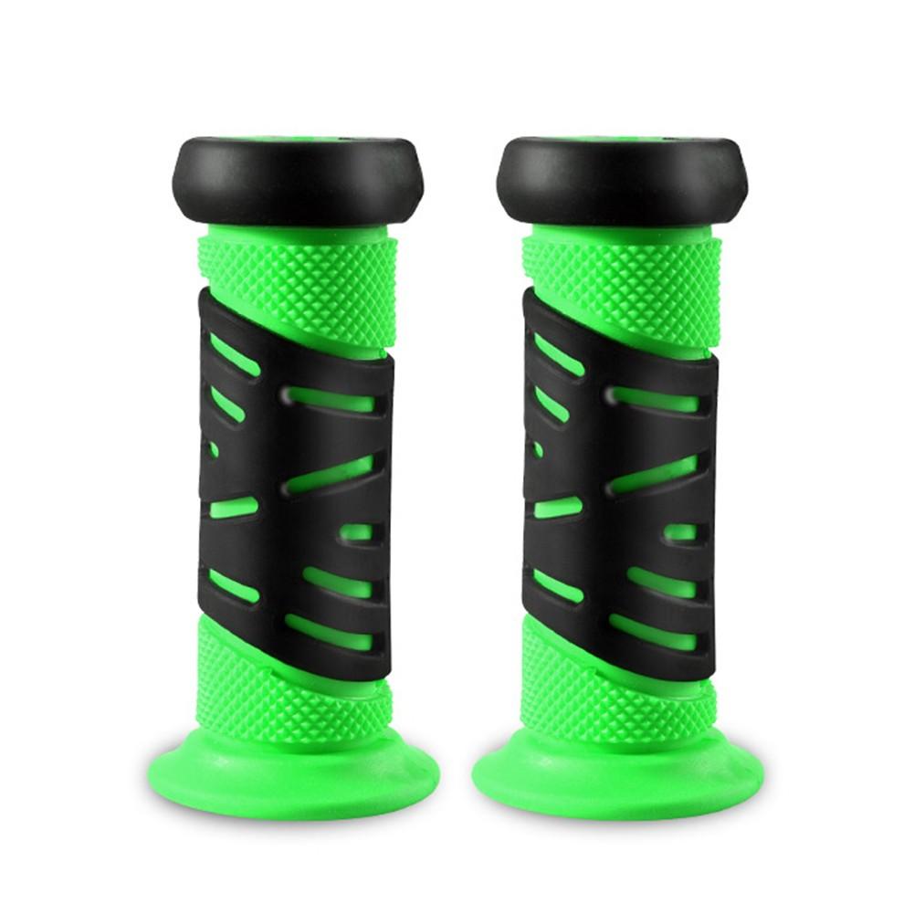 2PCS Rubber Grip Handle Bike Handlebar Grips Cover Anti-skid Bicycle Tricycle Skateboard Scooter For Children Kids MTB Bike Part