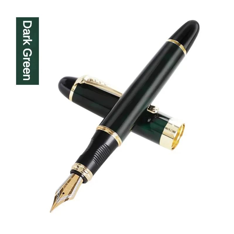 Jinhao X450 Fountain Pen Iraurita Nib Full Metal Golden Clip Luxury Pens Student Gift Stationery Office School Supplies