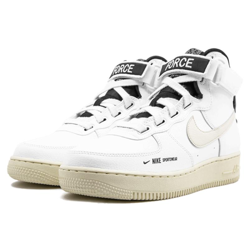 Nike Air Force 1 High Utility White Light Cream Women's Sneakers AJ7311-100