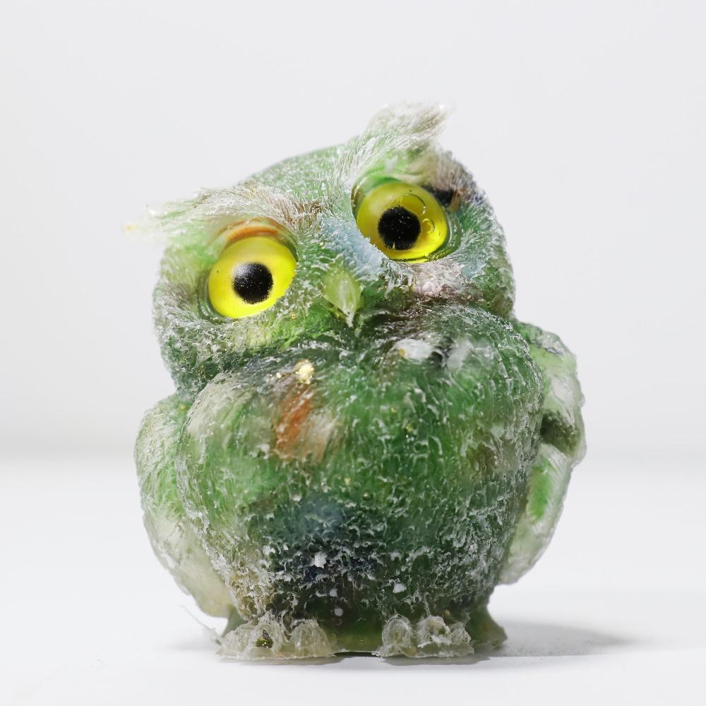 Cute Owl Crystal Gravel Home Ornaments Handicrafts Decorative Gifts Home Ornaments