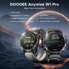 DOOGEE Anywise W1 Pro, 1.43'' Fitness Smartwatches for Android Phone/iPhone,170+ Sports Modes, Answer/Make Calls/12 Days Battery/2 Strap
