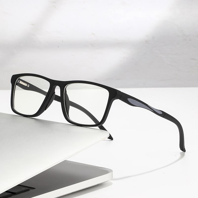 Ultra-Light Anti-Blue Light Reading Glasses for Farsighted Seniors with High-Definition Lenses and Spring Temples