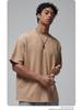 ARTIE Men's Retro 2024 Summer Batik Washed T-shirt - Heavyweight 325g, Distressed Short Sleeve American Fashion