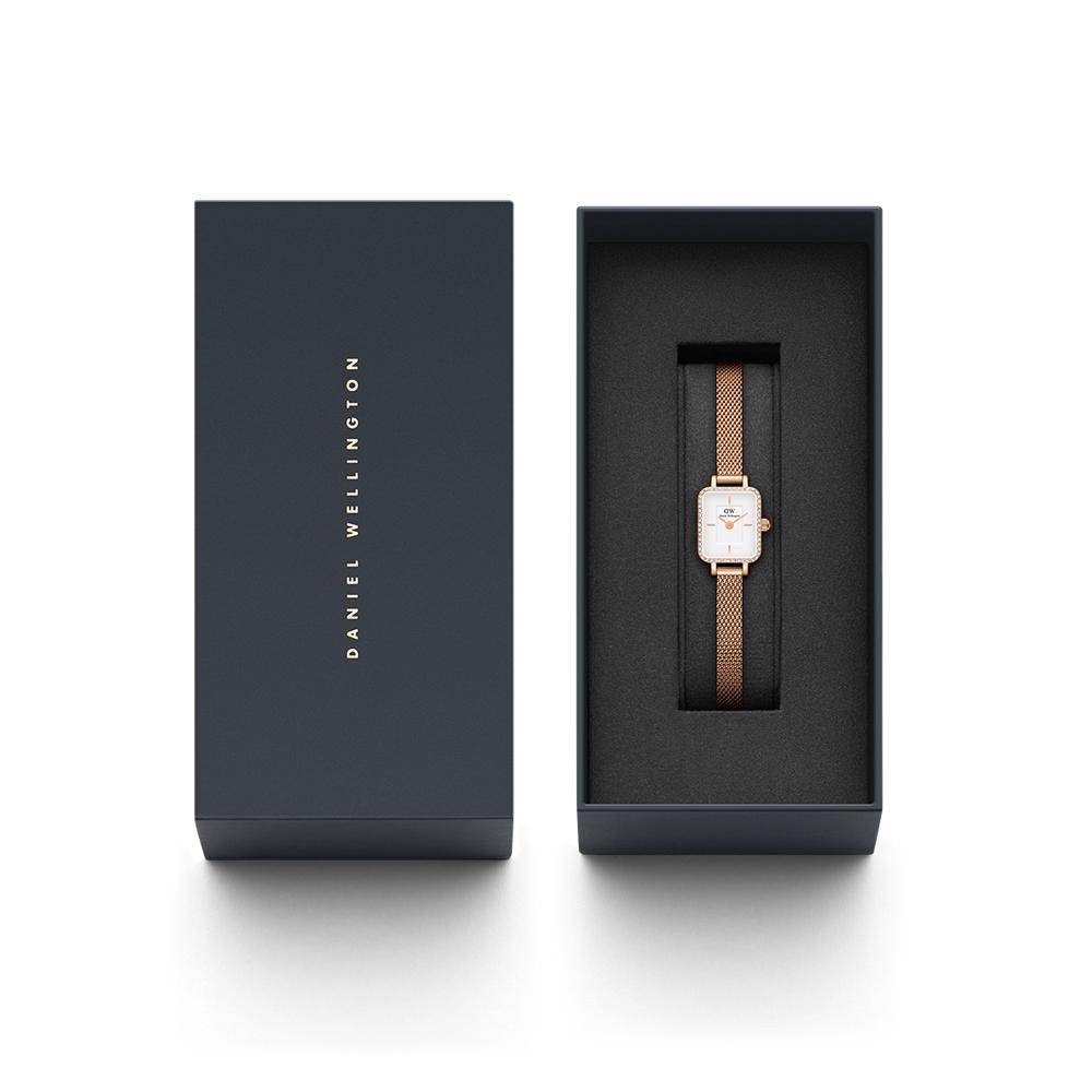 Danielwellingteon Quadro Mini Lumine Bezel 2-Color Crystal Bezel Fashion Watch