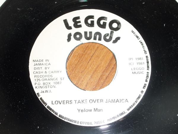 7inch Record YELLOWMAN - Lovers Take Over Jamaica  NONE Leggo Sounds 1981 Jamaica Reggae, Ska & Dub Used