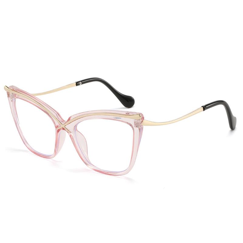 Xiaomi Women Cat‑Eye Zero‑Power Decor Glasses with Lenses Fashion Reading Eyewear for Office Daily Use Multi Color Available