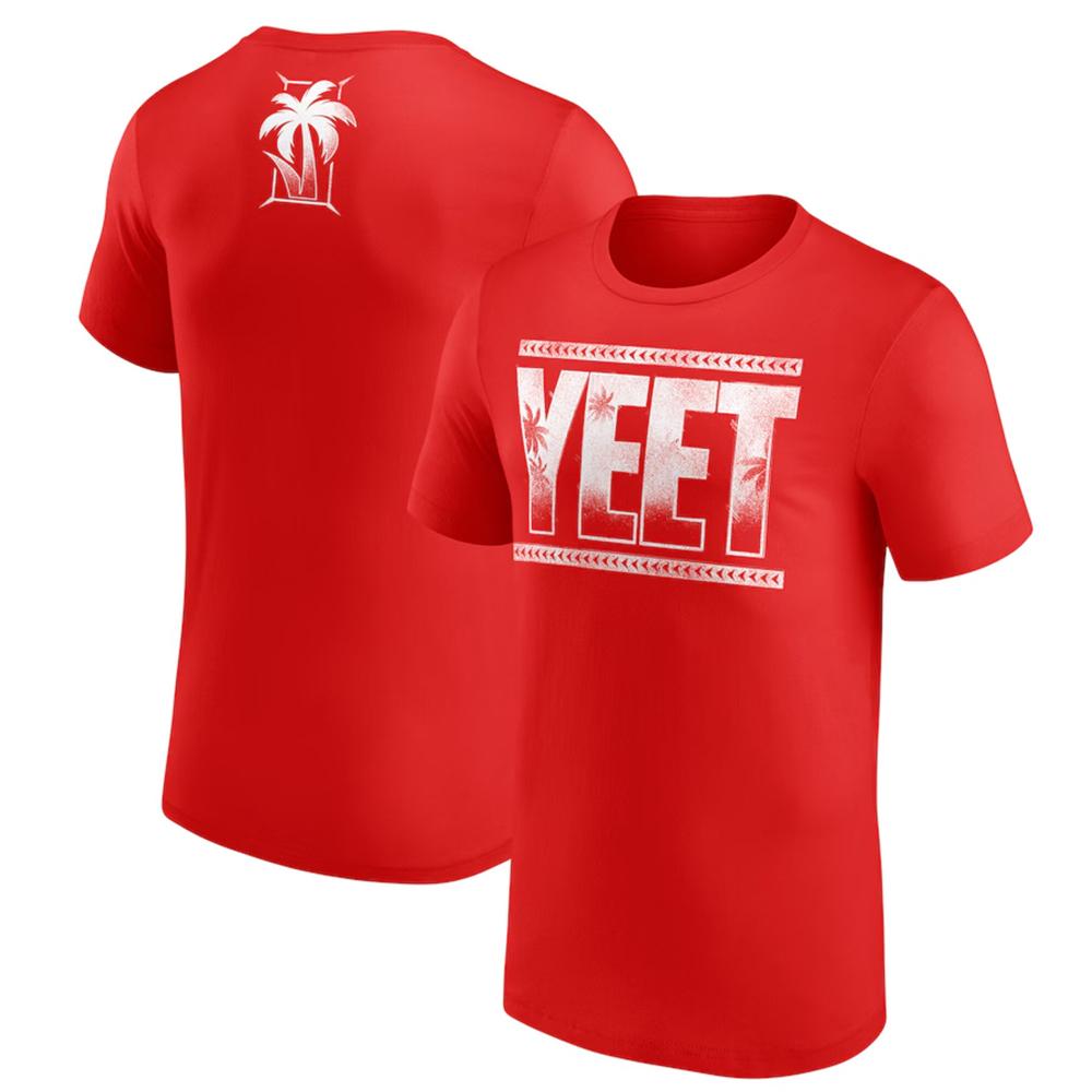 Unisexs Jey Uso Yeet TShirt 3D Printed Wrestling Sports Quick Drying Short Sleeve Top Daily Casual Plus Size TShirts 2026