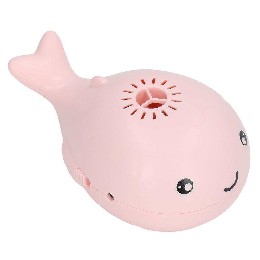 Whale Bath Toy USB Charging Electric Cute Floating Toy with Fan Function for Children Gift