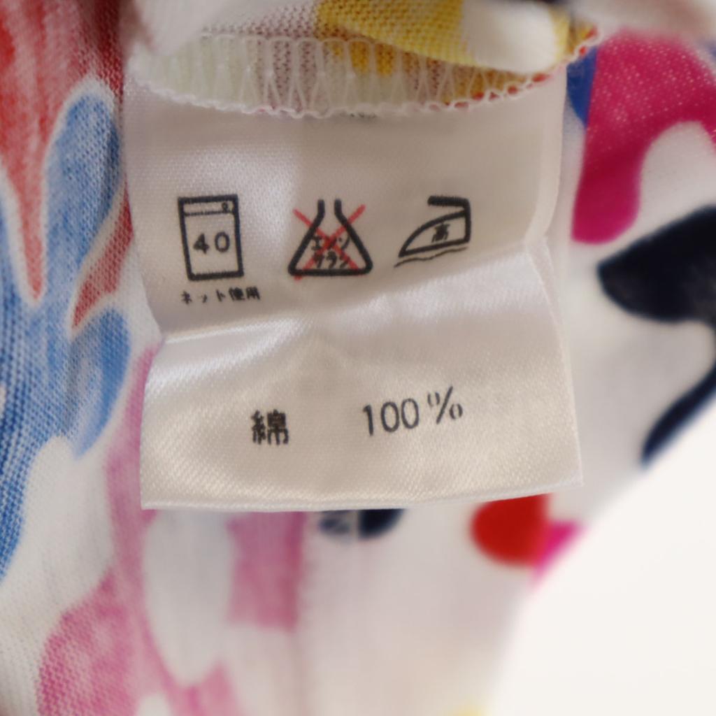 Yves Saint Laurent Unused Floral No Sleeve T-shirt 140 Tagged Kid's Used