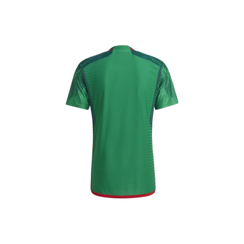 adidas Mexiko 22 Heim Authentic Trikot Asiatische Größe 'Vivid Green' Herren HD6898