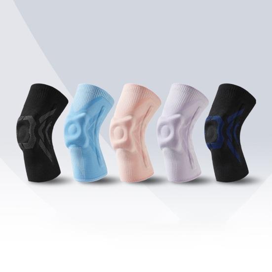 Kniebandage für Damen und Herren mit Patella-Gelpolster, Kompressions-Knieschutz für Meniskusriss, Kniebandage zur Schmerzlinderung bei Arthritis-Schmerzen beim Training mit seitlichen Stabilisatoren